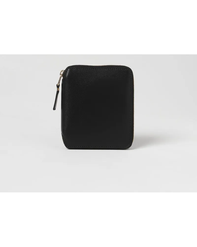 Comme des Garçons Ledergeldbörse Schwarz