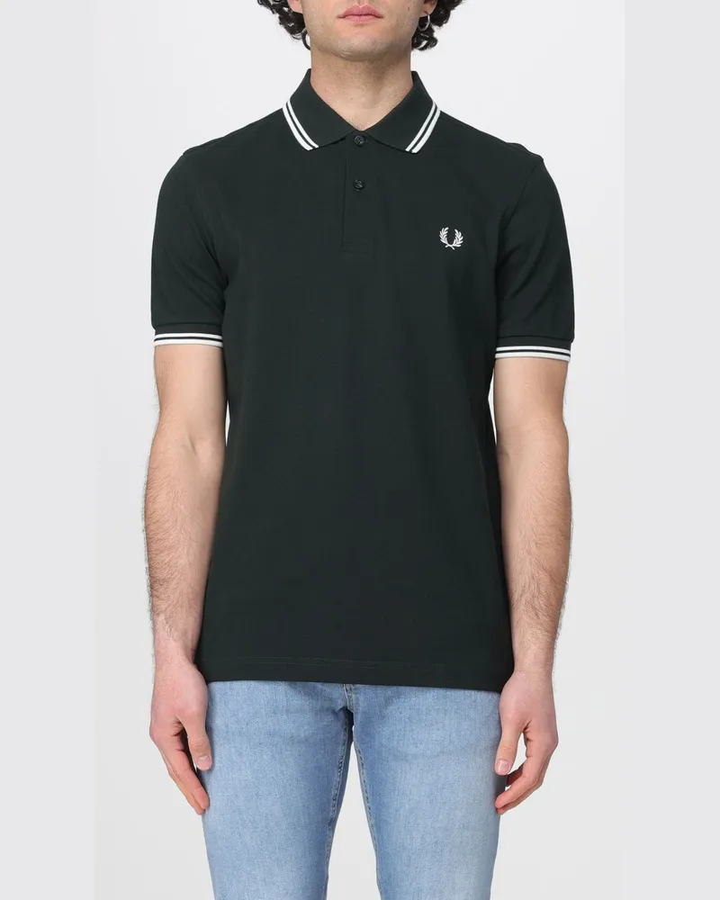 Fred Perry T-shirt herren Waldgrün