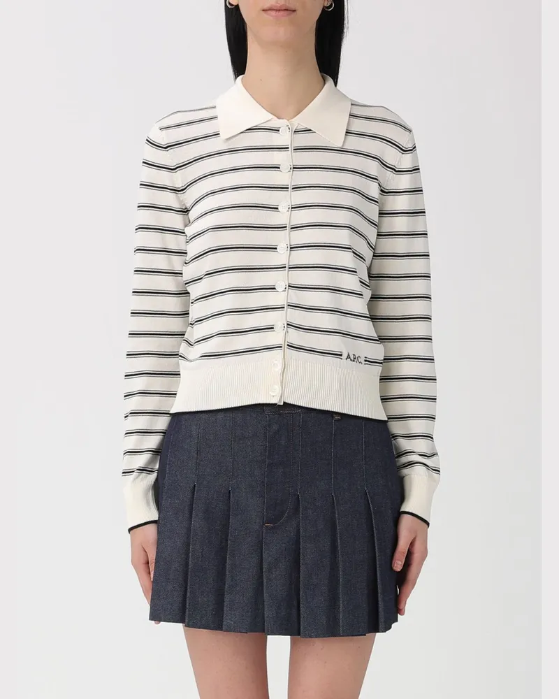 A.P.C. Pullover damen Ecru