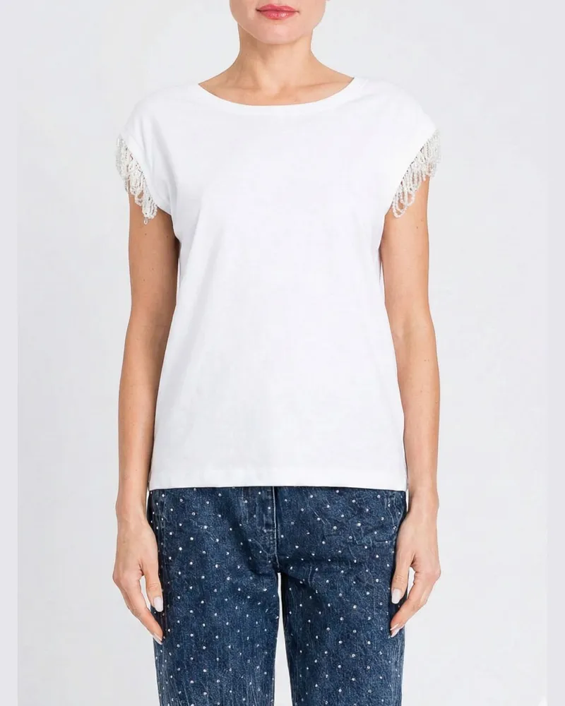 Twin-Set T-shirt damen Weiß