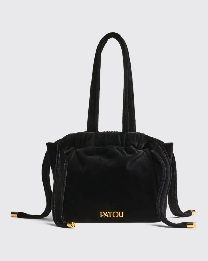Patou Schultertasche damen Schwarz