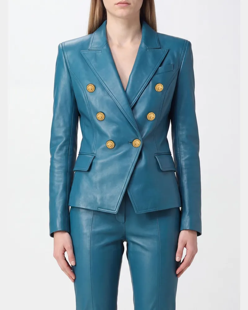 Balmain Jacke damen Blau