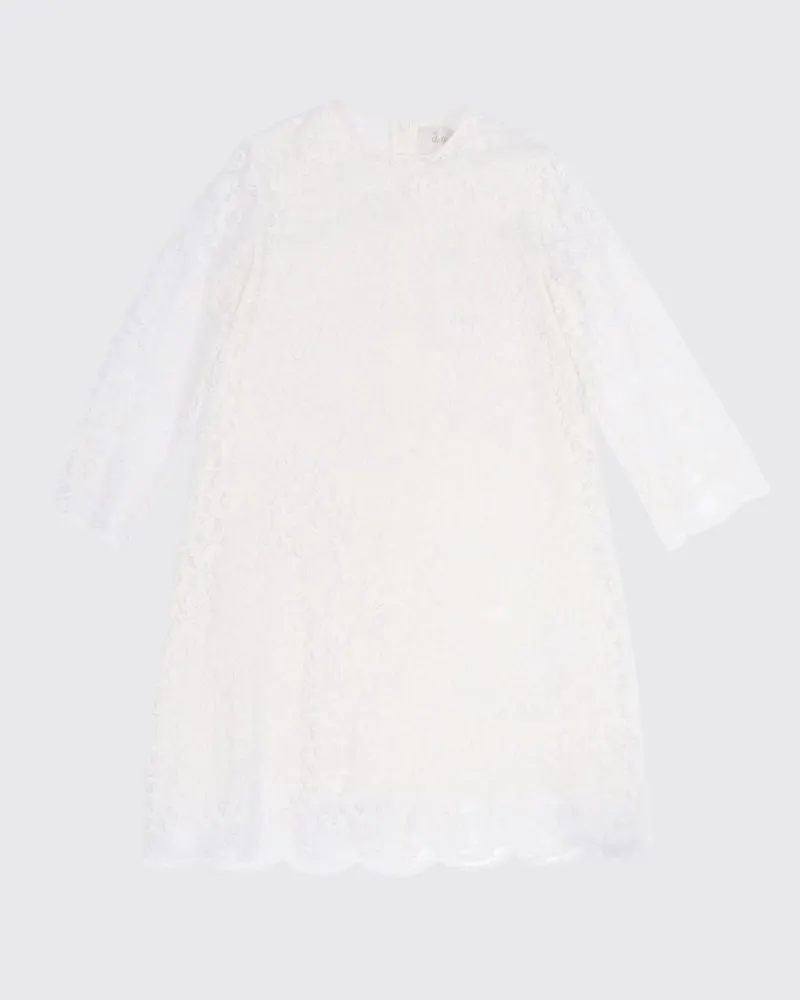 Il Gufo Kleid kinder Weiß