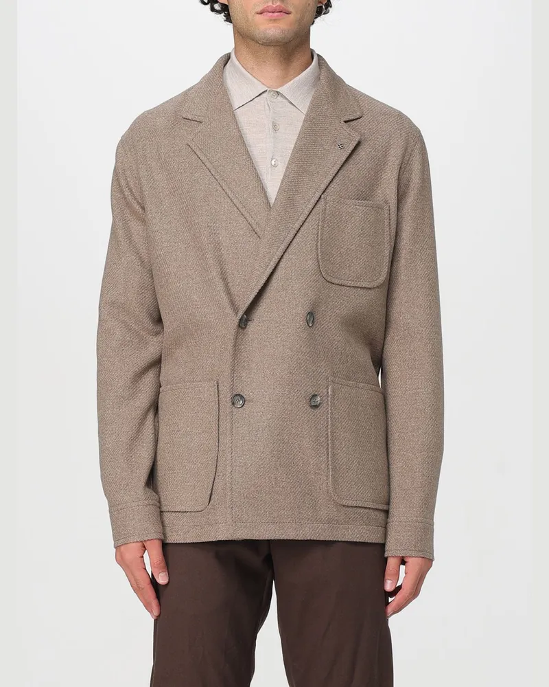Tagliatore Blazer herren Taubengrau