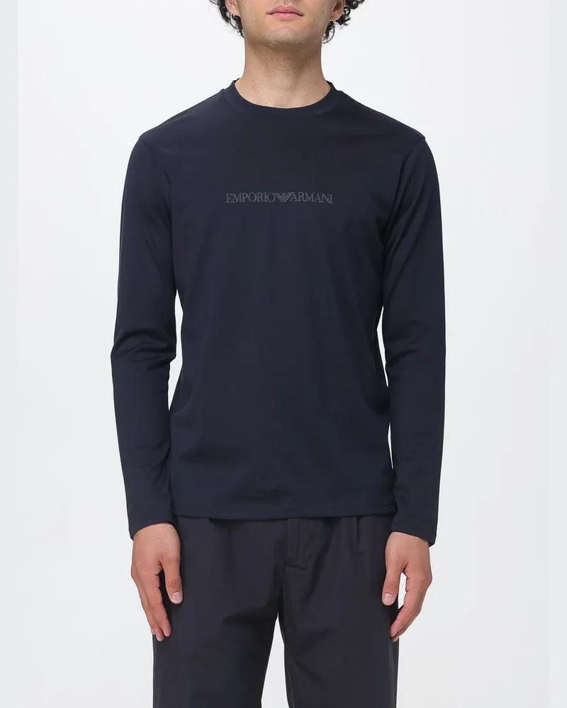 Emporio Armani T-shirt herren Blau