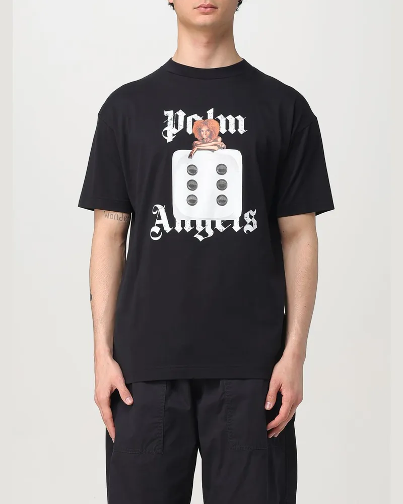 Palm Angels T-shirt herren Schwarz