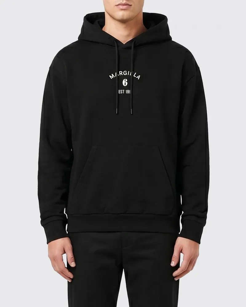 Maison Margiela Sweatshirt herren Schwarz