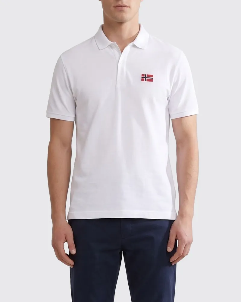 Napapijri T-shirt herren Weiß