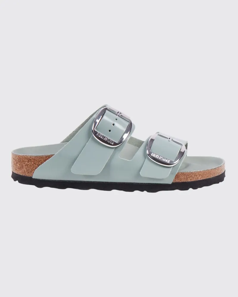 Birkenstock Arizona Big Buckle Sandalen aus gebürstetem Leder Wasser