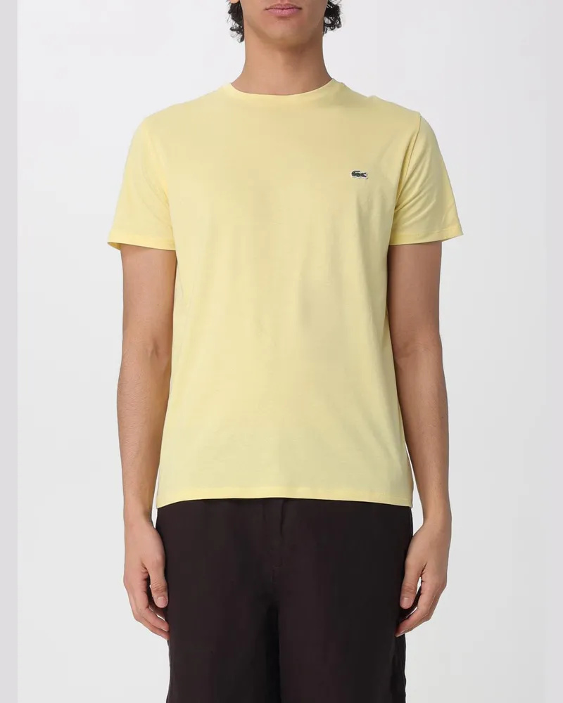 Lacoste T-shirt herren Gelb