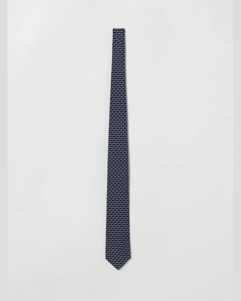 Ferragamo Krawatte herren Navy