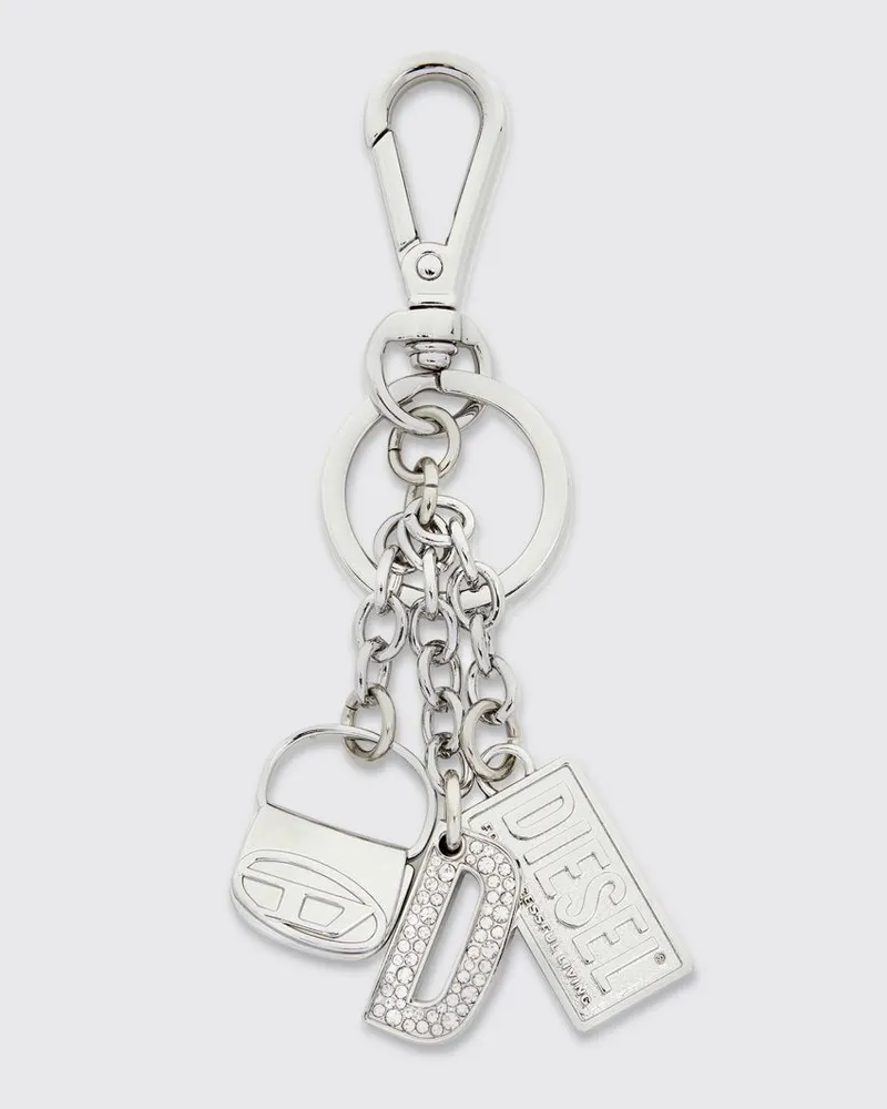 Diesel Schlsselanhnger damen Silber