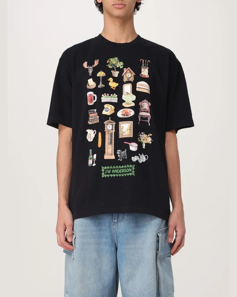 J.W.Anderson T-shirt herren Schwarz
