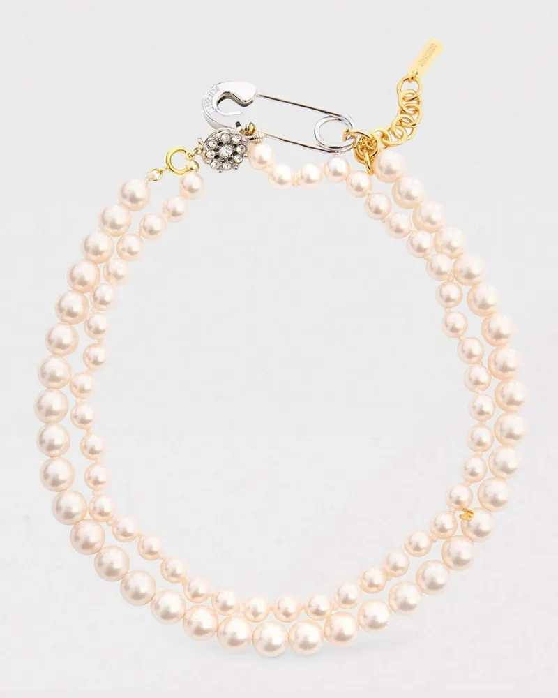 Moschino Schmuck damen Weiß