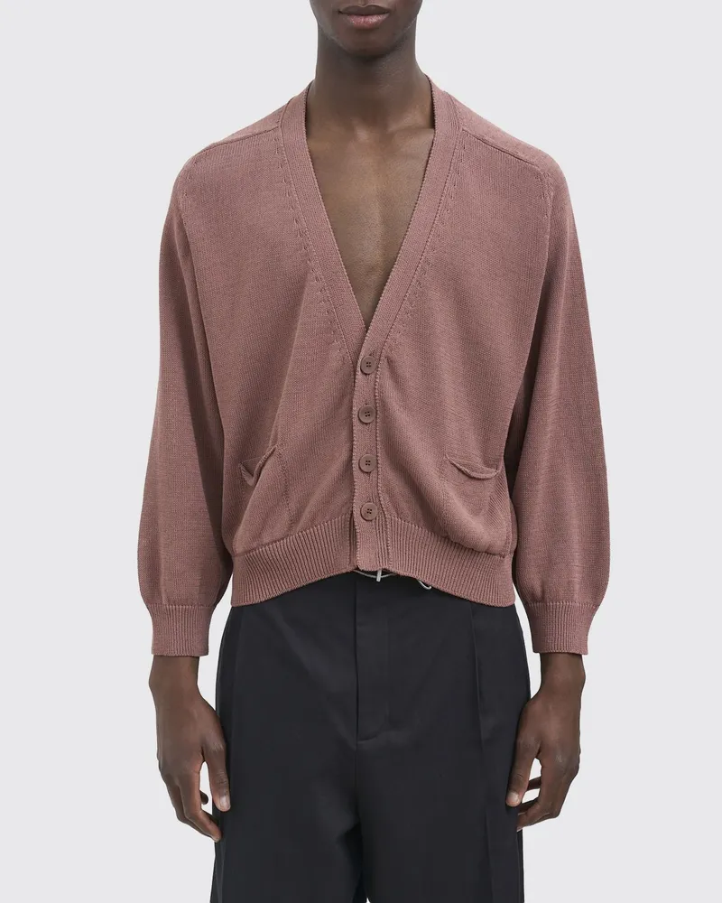 Magliano Baumwoll-Cardigan mit Logo Pink