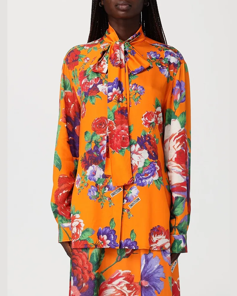Moschino Hemdbluse damen Orange