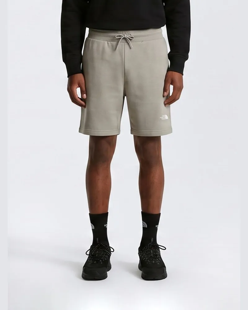 The North Face Jersey-Jogging-Shorts Grau
