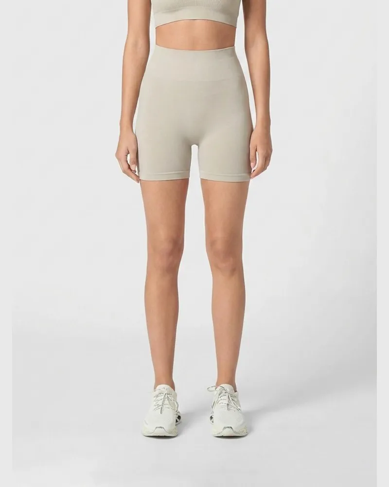 Philipp Plein Shorts aus technischem Stretch-Gewebe Grau