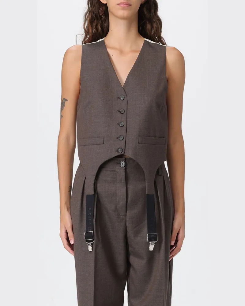 Erika Cavallini Jacke damen Braun