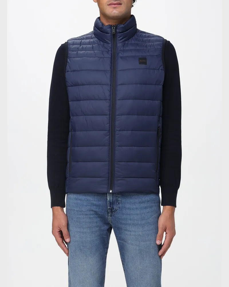 HUGO BOSS Weste herren Blau