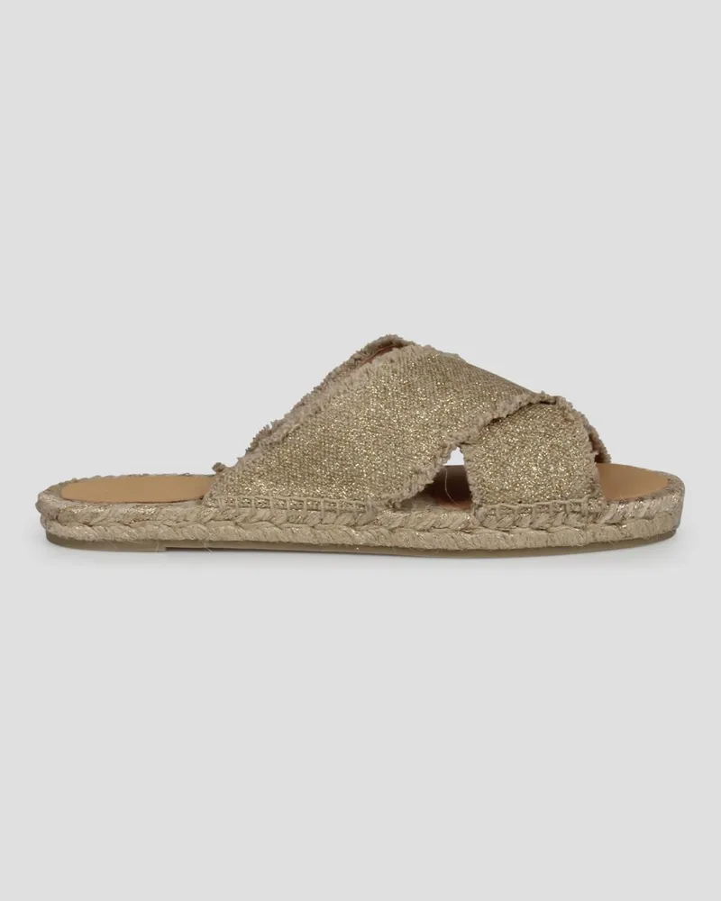 Castañer Schuhe damen Gold