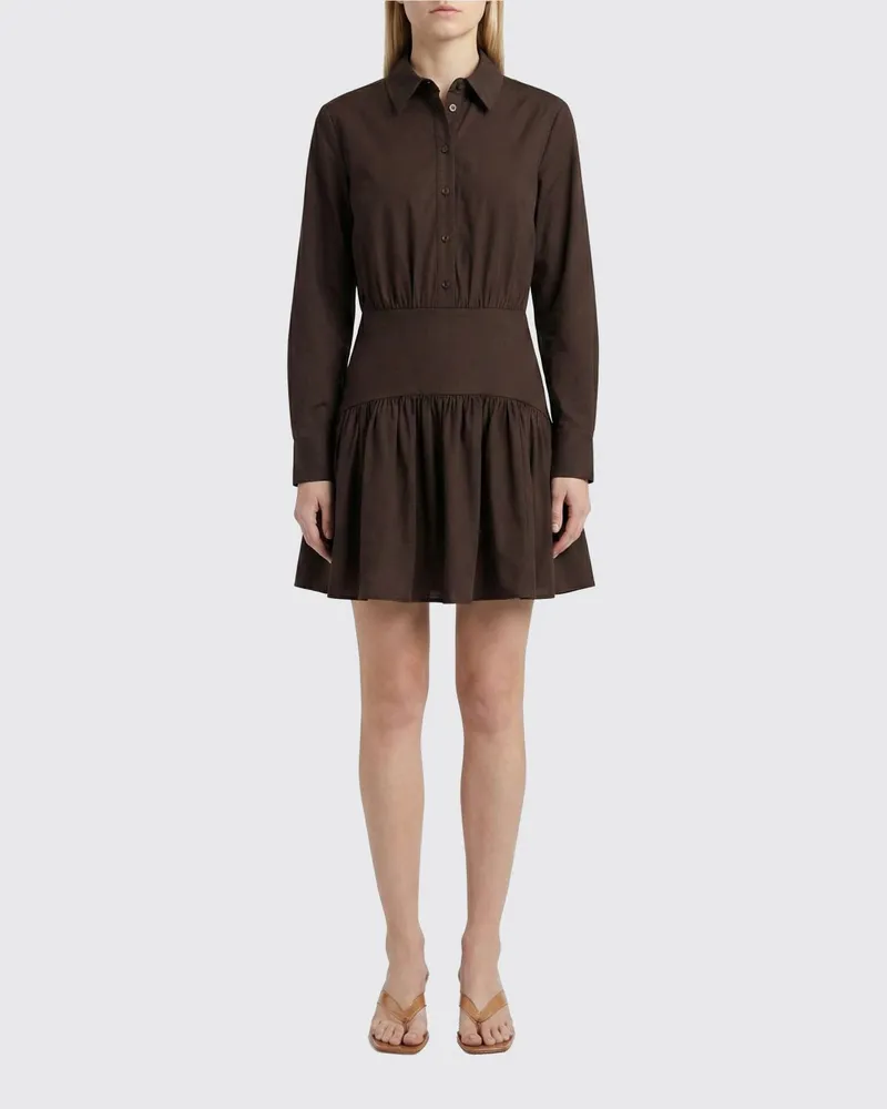 STAUD Kleid damen Braun
