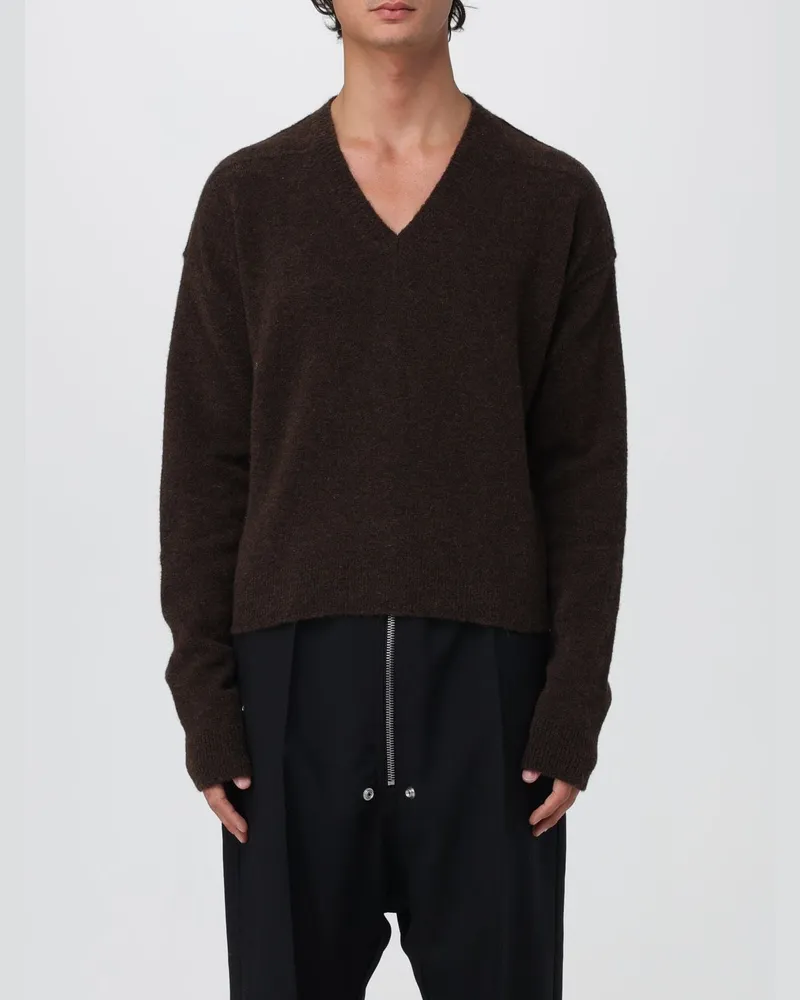 Rick Owens T-shirt herren Braun
