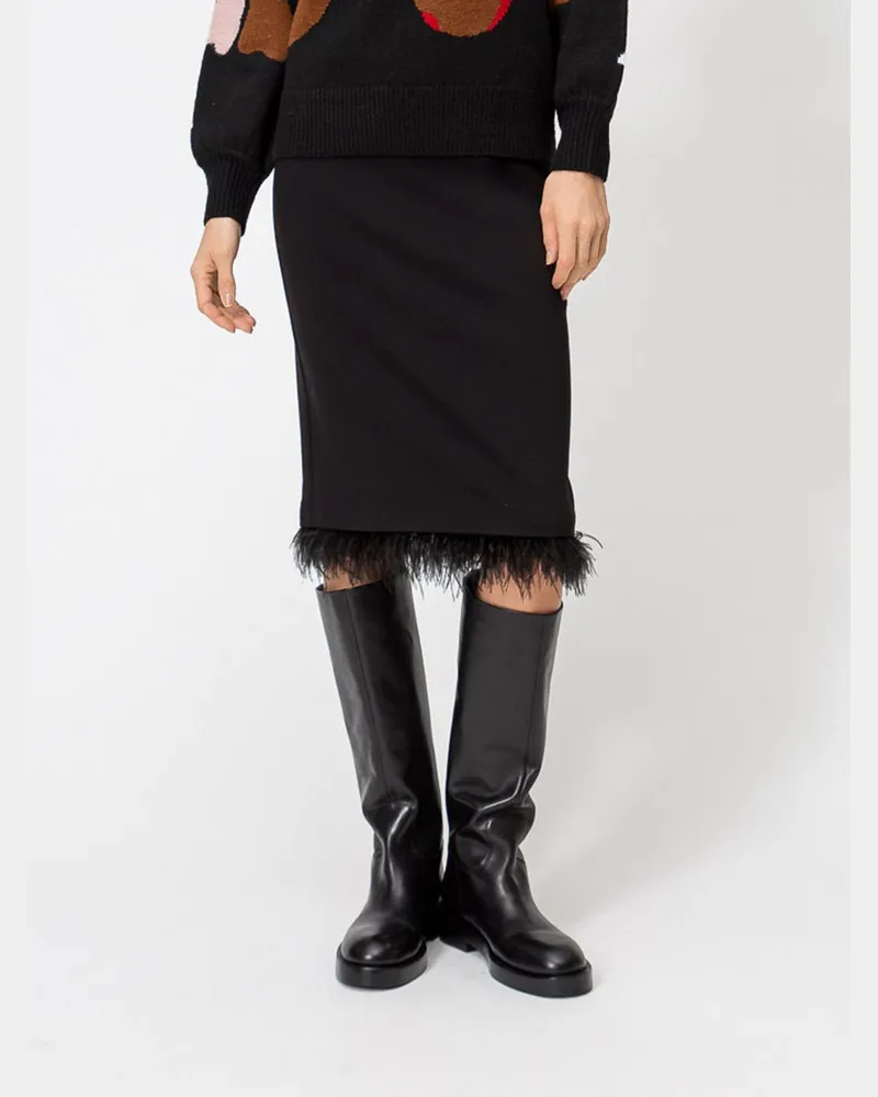 Twin-Set Rock damen Schwarz
