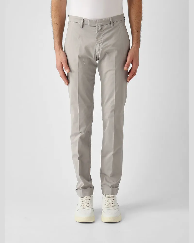Briglia 1949 Stretch-Baumwoll-Chino Perle