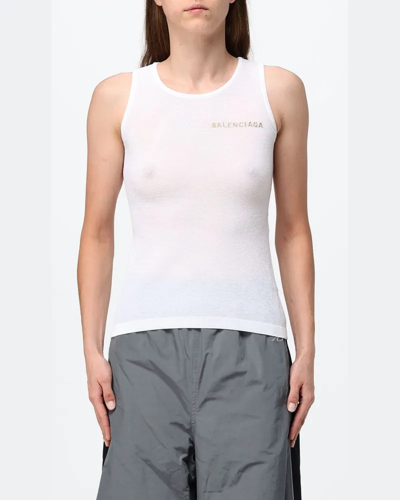 Balenciaga Top damen Weiß