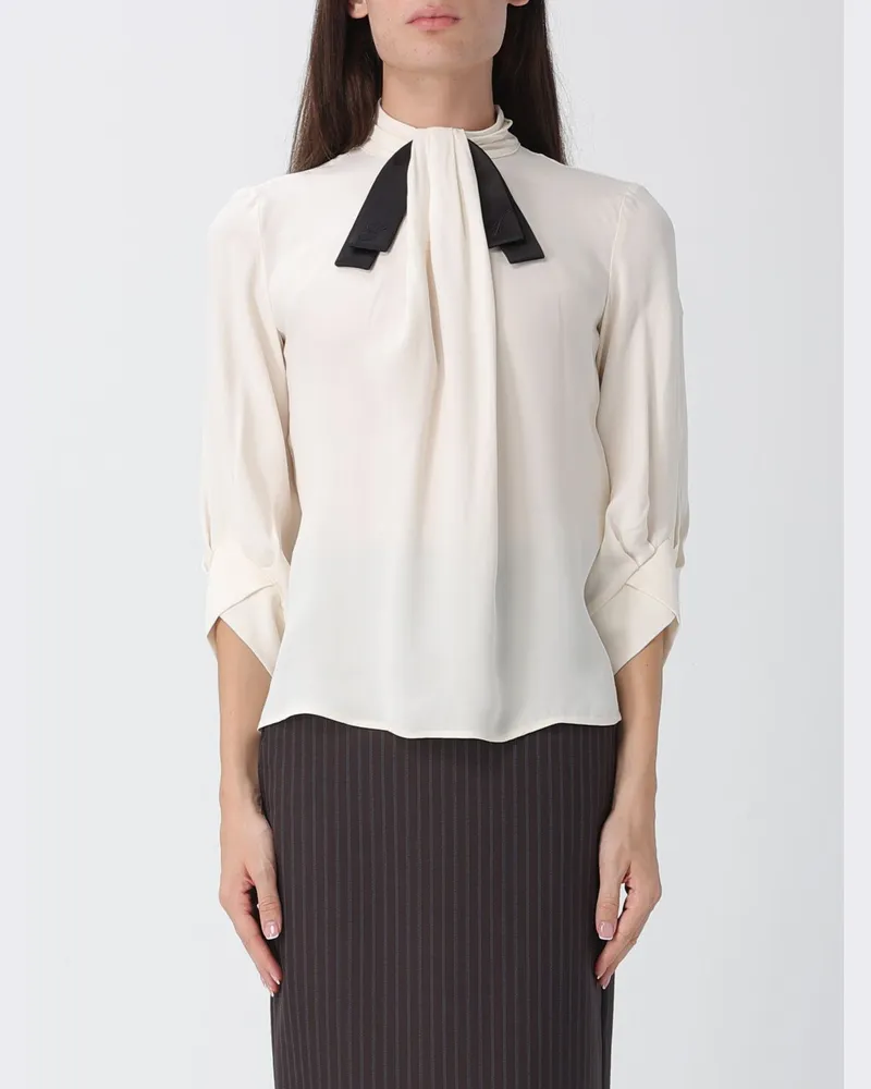 Elisabetta Franchi Hemdbluse damen Weiß