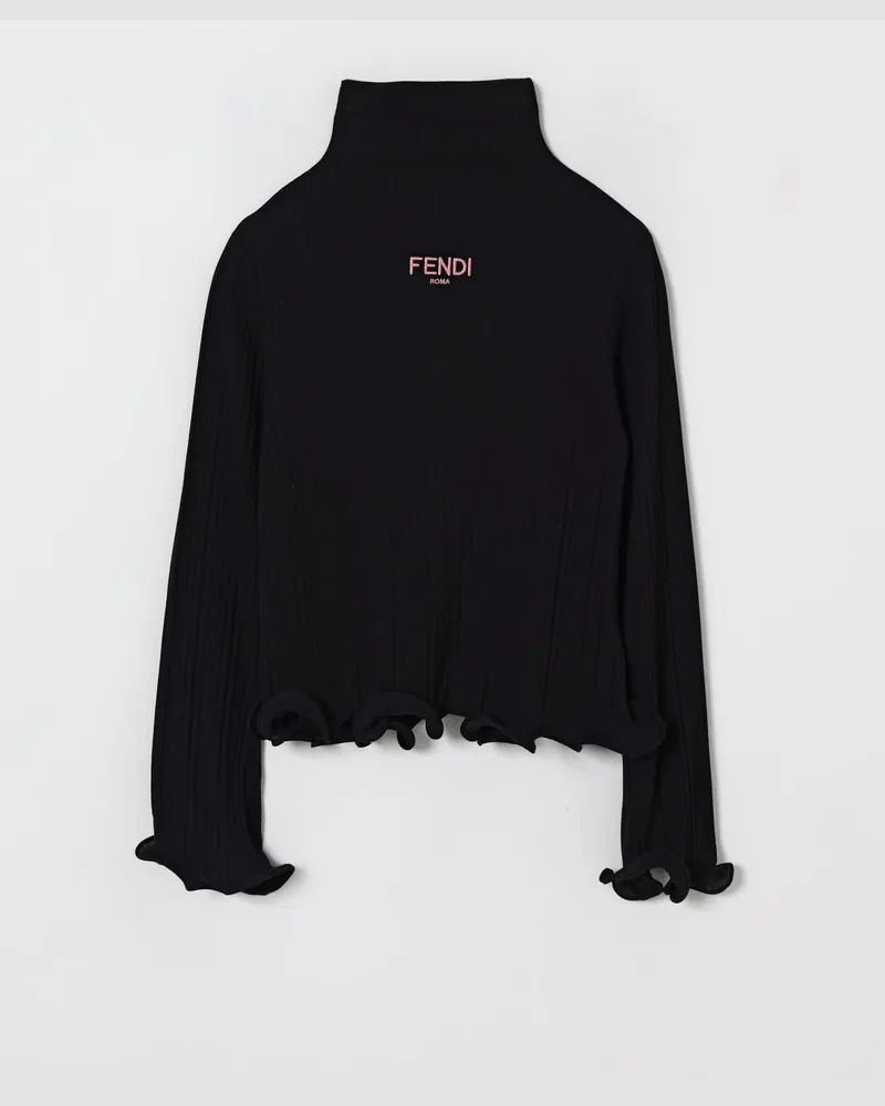 Fendi T-shirt kinder Schwarz