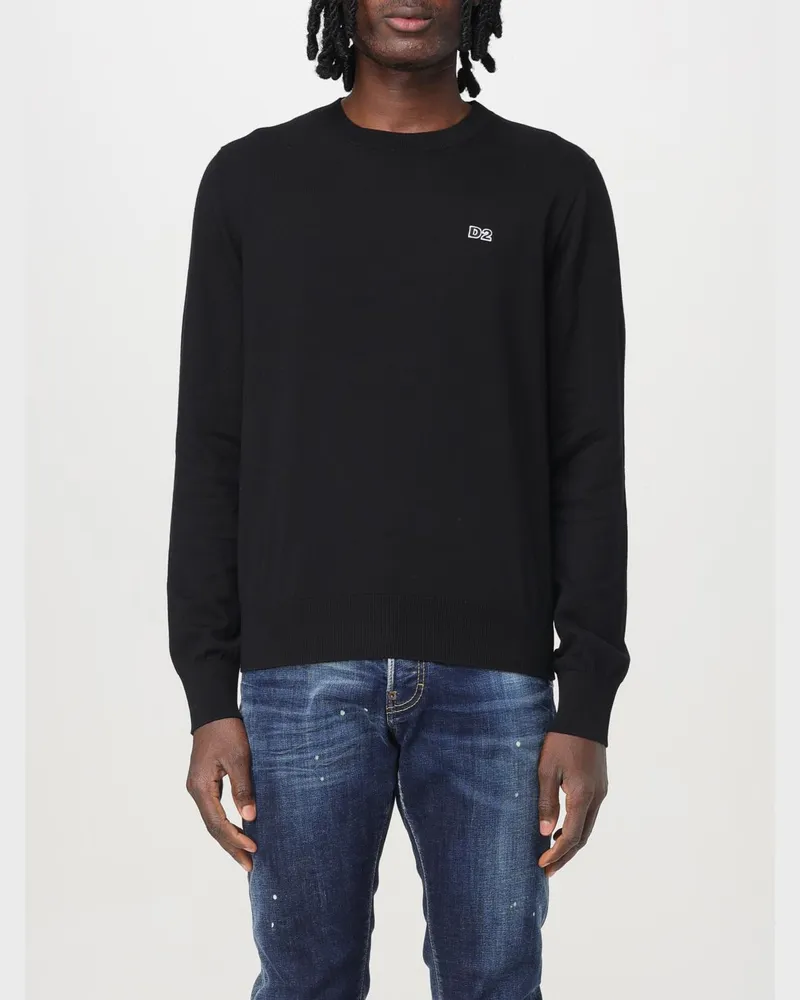 Dsquared2 Pullover herren Schwarz