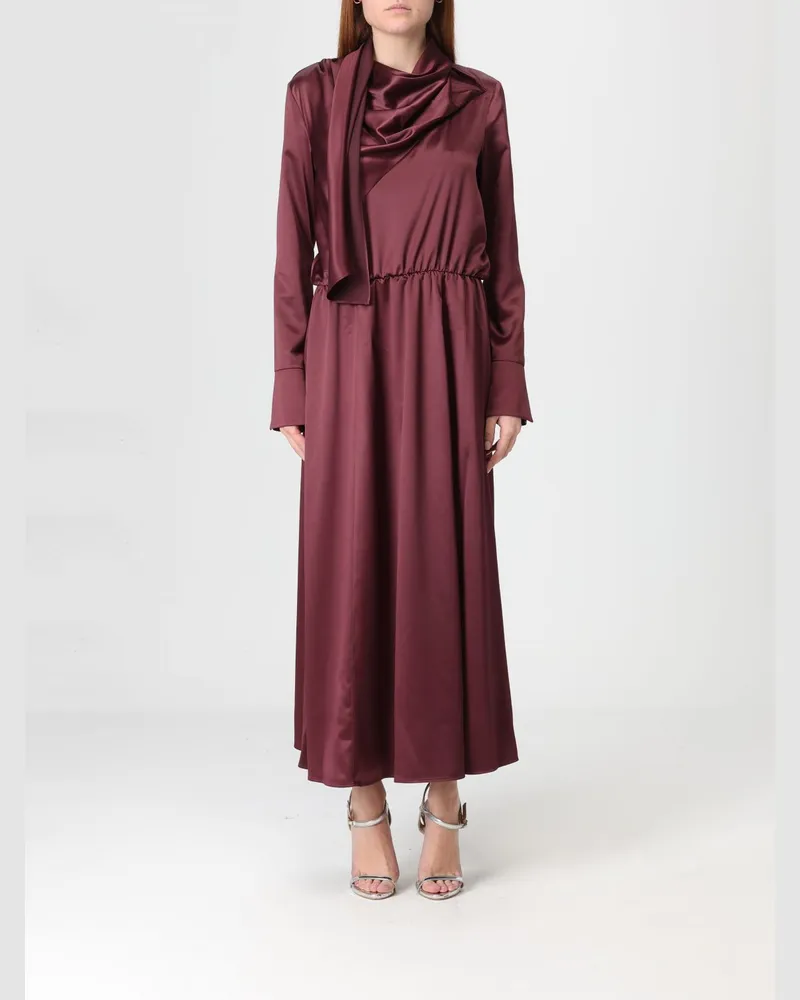 Pinko Kleid damen Burgunderrot