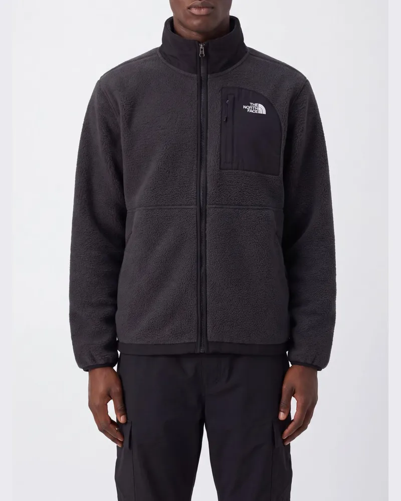 The North Face Yumiori Off-Peak Fleecejacke von mit hohem Kragen und halbem Reißverschluss Schwarz