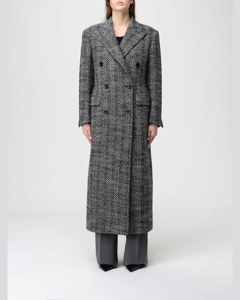 Tagliatore Mantel damen Grau