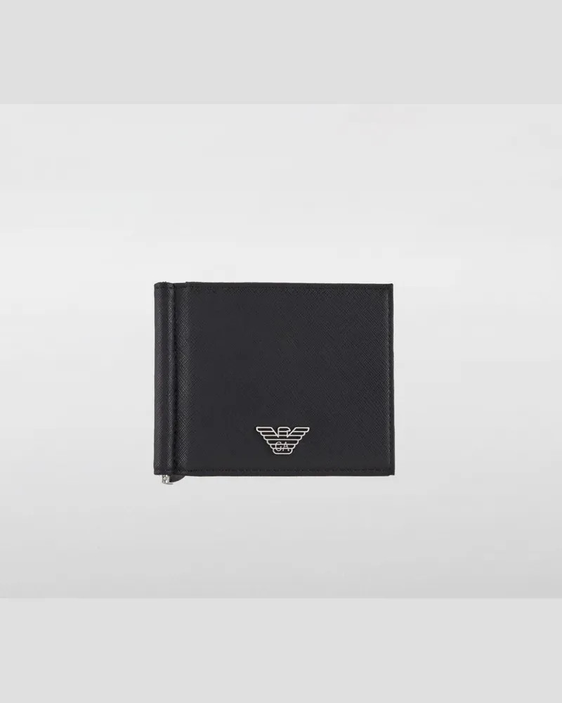 Emporio Armani Portmonnaie herren Schwarz