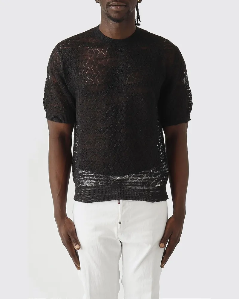 Dsquared2 T-shirt herren Schwarz