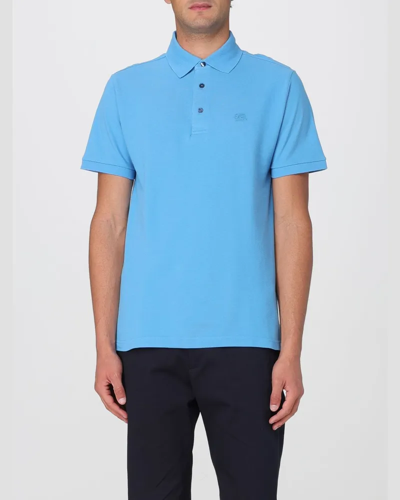 Etro Polo herren Hellblau