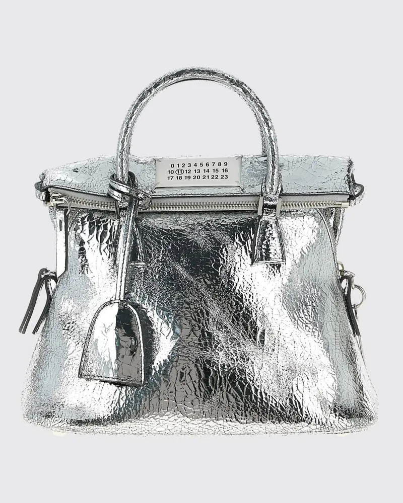 Maison Margiela Schultertasche damen Silber