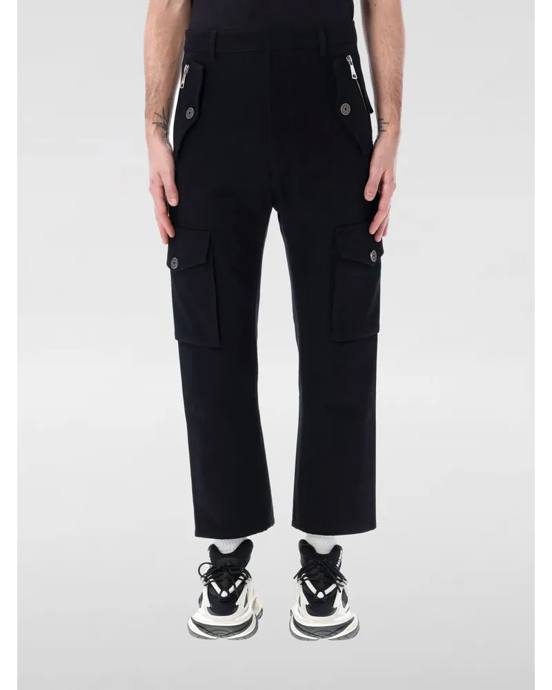 Balmain Hose herren Schwarz