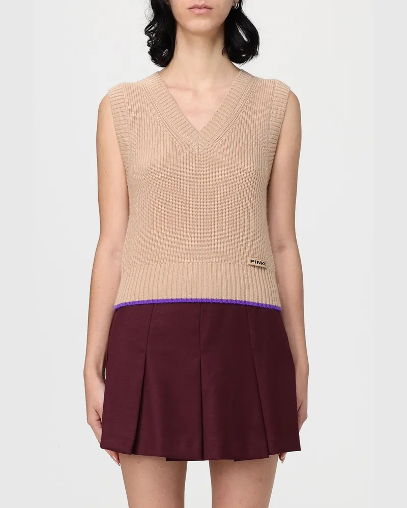 Pinko Weste damen Beige
