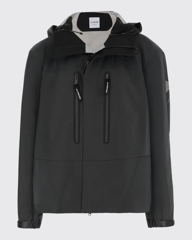 and wander Jacke herren Schwarz