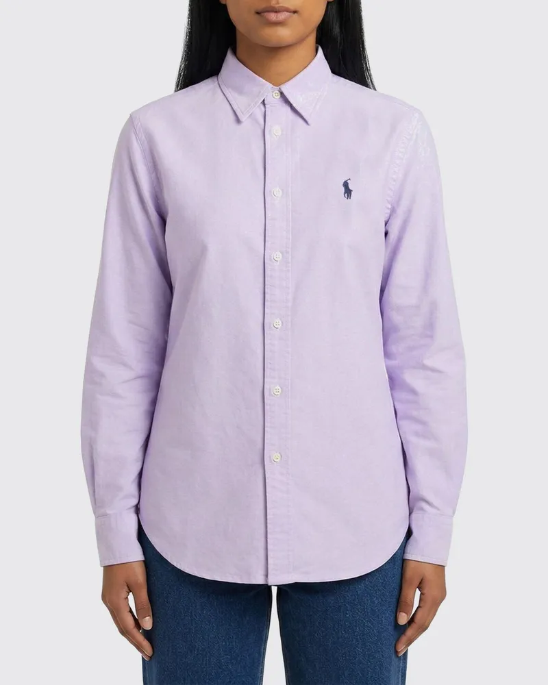 Ralph Lauren Hemdbluse damen Lila