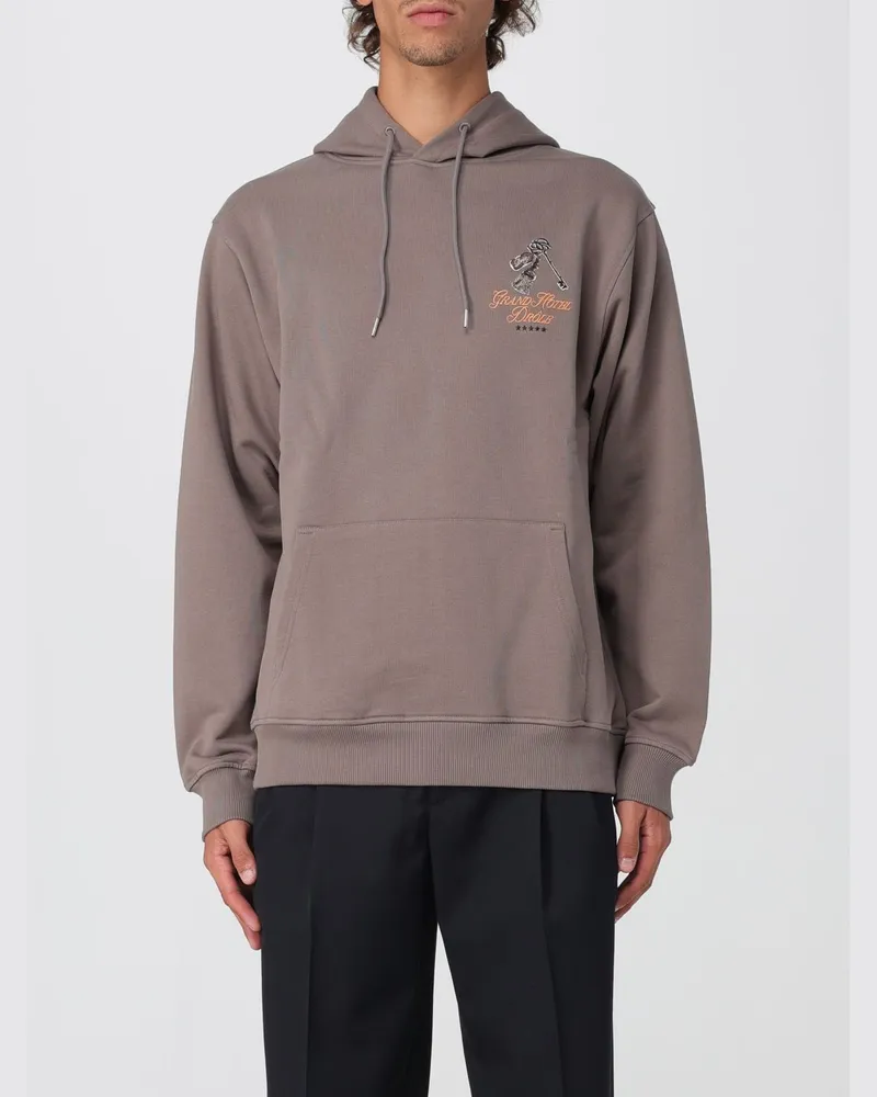 Drôle de Monsieur Sweatshirt herren Taubengrau