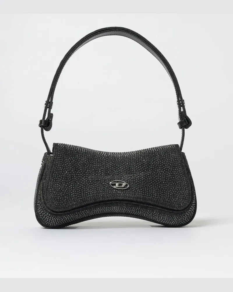Diesel Schultertasche damen Schwarz