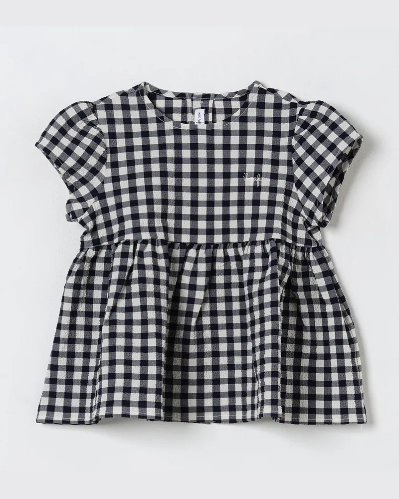 Il Gufo Bluse kinder Blau