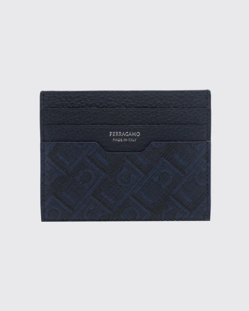 Ferragamo Einstecktuch herren Blau