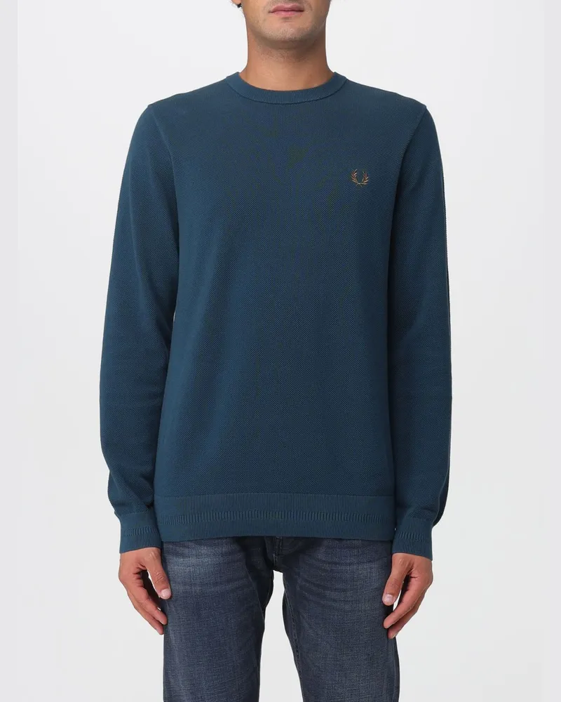 Fred Perry Pullover herren Blau