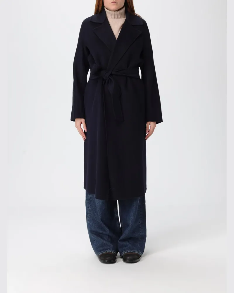 Max Mara Mantel damen Blau